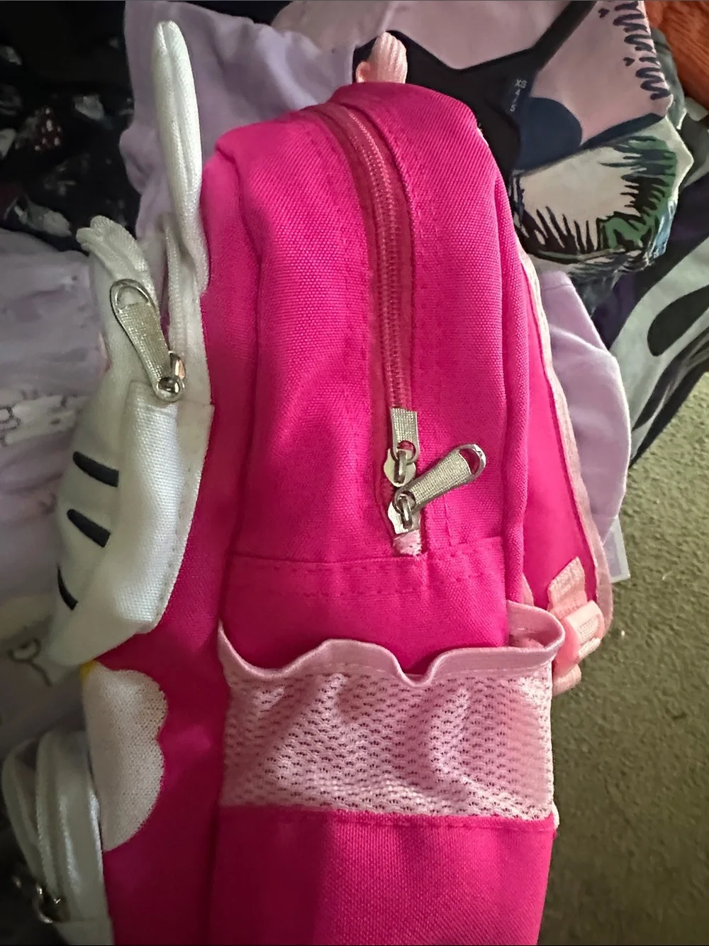 Hello Kitty Pink and Lavender Dress with Matching Backpack